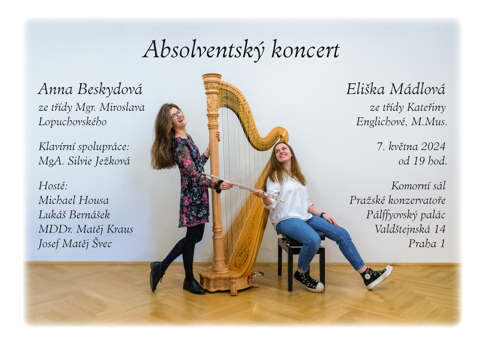 Absolventský koncert Anna Beskydová, Eliška Mádlová